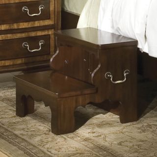 Mahogany Bedroom Footstool Bedside Step Stool