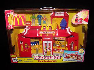 2003 McDonalds Play Restaurant Kids Toy Kitchen Playset Unused