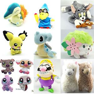 Kids Baby Soft Stuffed Dolls Plush Toys Christmas Birthday Gift Pokemon Pet Shop