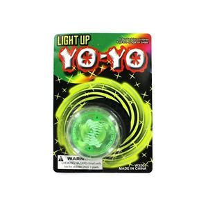 Classic Light Up Yo Yo Kids Toy Toys YoYo Yos Super Pink Green Blue Childrens