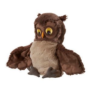 IKEA Children's Owl Glove Puppet Soft Toy Brand New Very Nice Plush Animal Toy