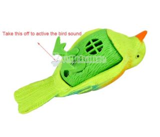 W3LE Hot Lovely Sound Voice Activate Sing Singing Natural Bird New Baby Kids Toy