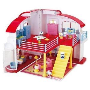 New Hello Kitty Doll House Set Kids Girls Toy Figure Kawaii Sanrio Japan Gift