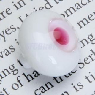 New Glass Eyes 16mm Fit Super Dollfie BJD SD Doll Red