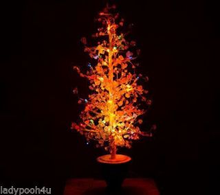 Bethlehem Lights 36" Prelit Decorative Ice Christmas Tree Multi Color White New