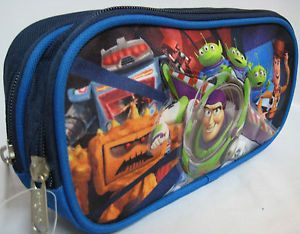Disney Toy Story Buzz Lightyear Woody Blue Pencil Case Box`Boys Kids Gifts
