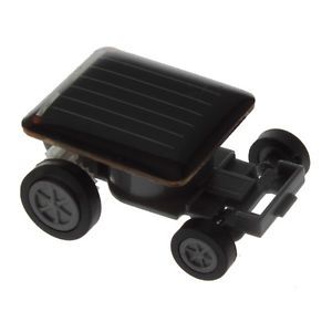 Mini Racer Car Toy Solar Panel Powered for Kids Gift