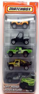 Matchbox 5 Pack Diecast Cars Assorted Packs to Choose from Brand New in Box