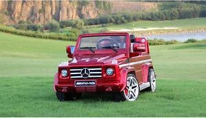 Licensed Mercedes Ride on Car Toy Electric Kids Power Wheels Remote G 55 2014