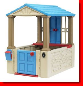 Kids Girls Pretend Play House Indoor Outdoor Toy Home House Childrens Cottage