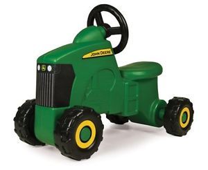 New John Deere Kids Ride on Tractor Wide Wheel Base Childrens Riding Toy Vehicle