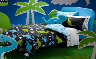 KAS Kids Dinosaur Dino 3 Piece Full Comforter Set Brand New Factory SEALED