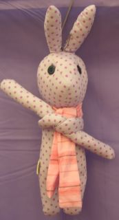 New Handmade Fabric Soft Toys Muppet Dolls Store Stuffed Animal Kids Toys Rabbit