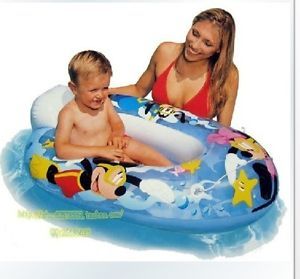 Intex Inflatable Baby Infant Kids Swim Pool Toys Boat Ring Floating K0839