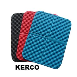 Lot 4 Kerco Eggcrate Foldable Folding Foam Waterproof Chair Cushion Seat Pads