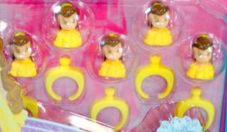 15 Disney Princess Squinkies Rings Party Favors Jewelry Cinderella Belle Ariel