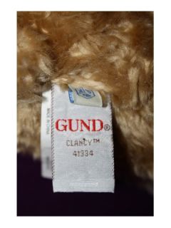 Gund Pottery Barn Kids Clancy 41334 12" Plush Teddy Bear Stuffed Toy Lovey