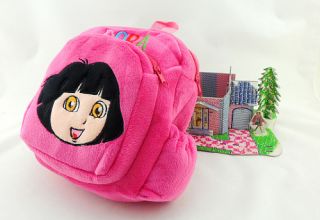 Children's Kindergarten School Bag Plush Backpack Bag Boys Girls Kids Gift Idea