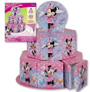 Disney Minnie Mouse 1 Mini Favor Boxes Centerpiece Birthday Party Supplies