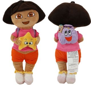 NEW 40cm HEIGHT PLUSH DORA EXPLORER SOFT PINK DOLL GIRLS KIDS TOYS XMAS GIFT