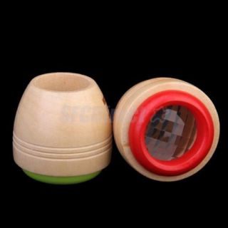 Random Color Round Wooden Prism Kaleidoscope Educational Toy for Kids
