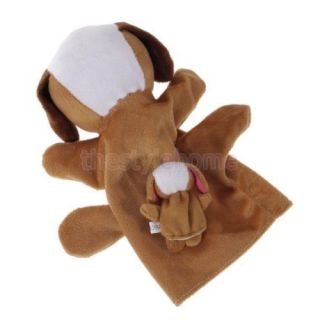 4X Lovely Animal Themed Hand Puppet Finger Puppet Kids Party Favours Gift Toys