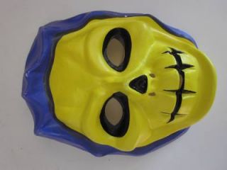 Vtg Skeletor Master of The Universe Toy He Man MOTU Costume Mask Box 1982 Mattel