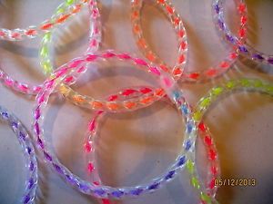 12 Jelly Bracelets Kids Party Favors Toys Assorted Colors Party Favor Goody Bag