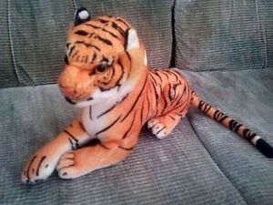 Beautiful Tiger Doll for Kids Kid Soft Toy Play Game Sleep Orange Black Colors