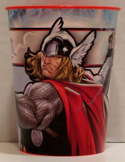 Thor Marvel Birthday Party Favors 4 Plastic 16 oz Cups