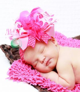 Infant Baby Headband Toddler Girl Down Feather Headwear Christmas Party Flower