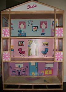 pj kids barbie house