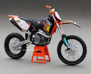 1 12 KTM 450 SXF 09 Motocross Diecast Motorcycle Bike Racing Model Toy