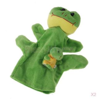 Lovely Animal Hand Puppets Kids Preschool Plush Gift Toys Great Bed Story Props