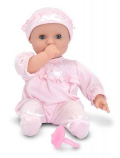 Jenna 12" Baby Doll Ages 18 MO Sweet Melissa Doug 4881