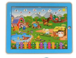 Farm Tablet Educational Toy Kids Y Pad Table Computer English Learning Machine