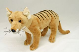 Tasmanian Tiger Thylacine Soft Toy Stuffed Animal Plush Toy 'Cooper' New