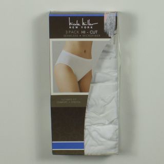 Hanes D43L Cotton Hi Cut Panties 3 Pack on PopScreen