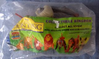 Burger King Disney Lion King Toy Rafiki Figurine Kids Club Meal NIP New