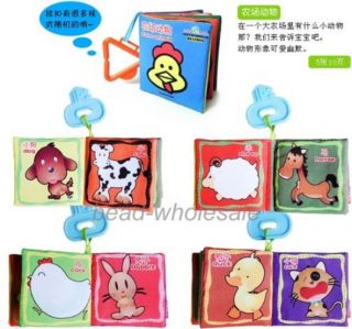 Various Styles Kids Infant Baby Early Education Cloth Book Toy U Pick
