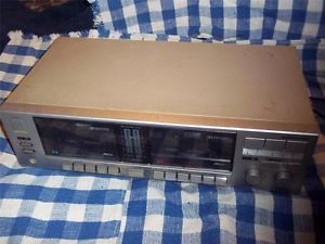 Proformance Dual Cassette Deck Synchronized Home Stereo Audio Component System