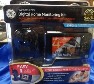GE Digital Home Monitoring Kit Wireless Color 45255 Brand New