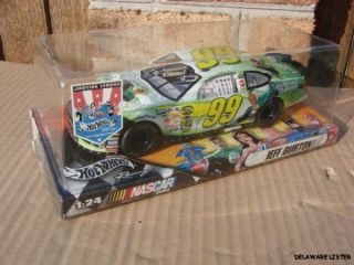 Hot Wheels 04 Speedway Justice League 99 Jeff Burton 1 24 Scale Diecast Car