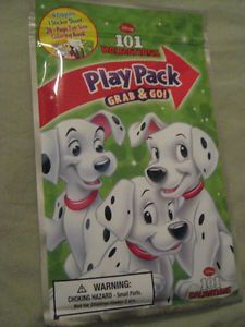 101 Dalmatians Play Pack Grab Go Crayons Stickers 24 Page Coloring Book 5x7