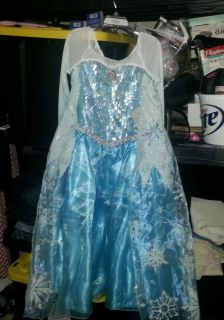 Brand New  Frozen Princess Elsa Costume Dress Gown Sold Out 5 6