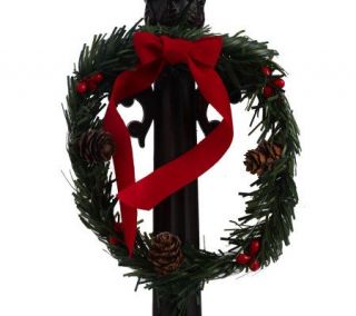 26" Battery Operated Dickens Christmas Street Lamp