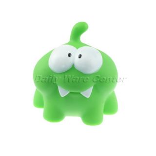 4pcs Cut The Rope Candy Gulping Monster Coin Banks Toy Figure Set
