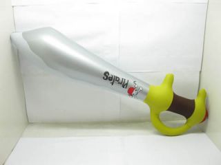 12x Inflatable Pirates Swords Kids Blow Up Toys