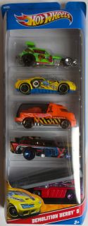 Hot Wheels 5 Pack Diecast Cars Assorted Packs to Choose from New in Box
