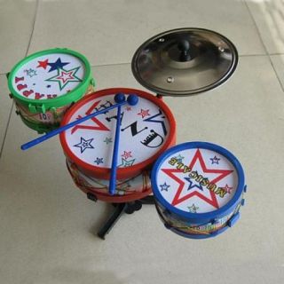 Musical Instruments Children Toy Kids Drum Kit Set Colorful Plastic Drum